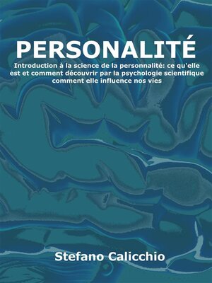 cover image of Personnalité